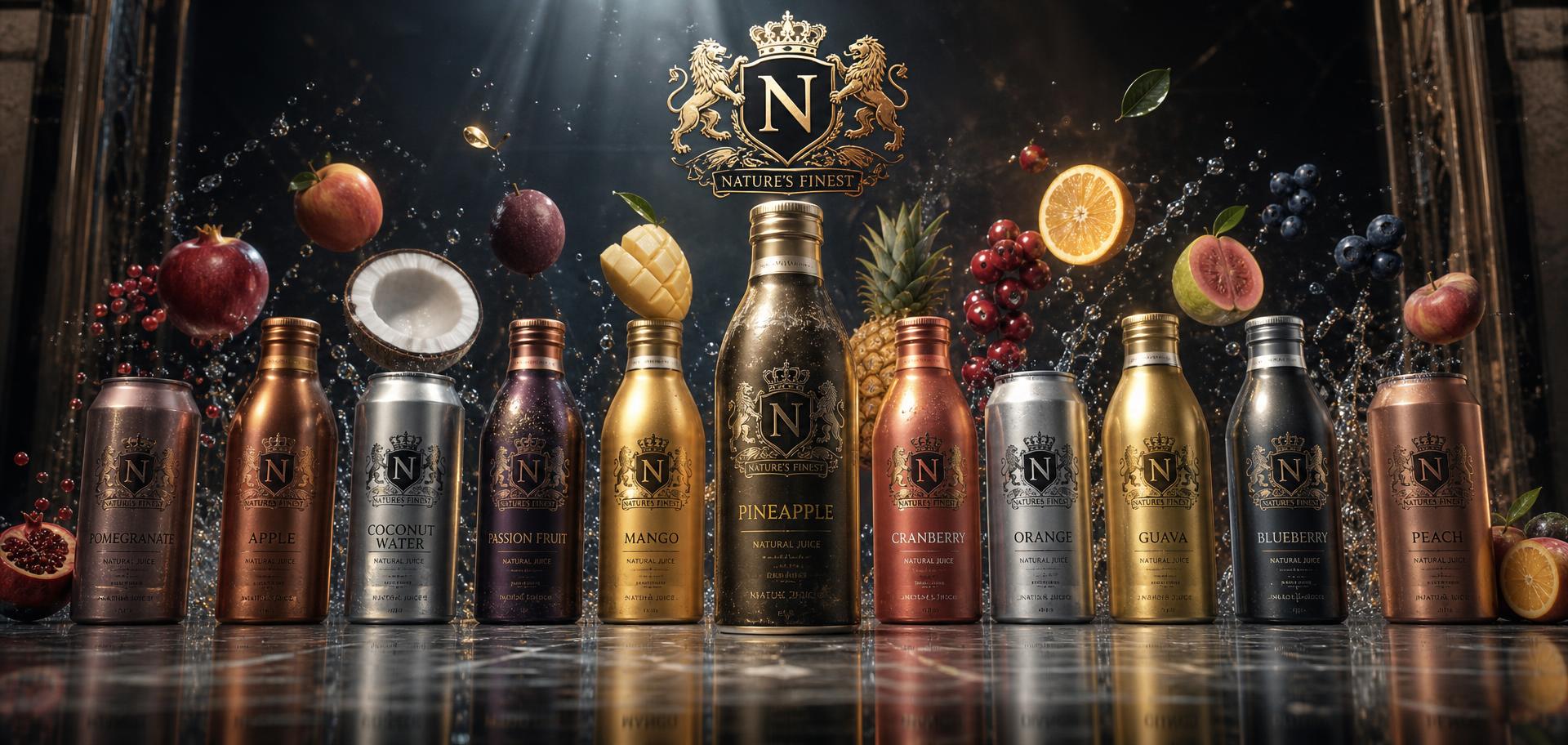 Linia regală, toată deodată — sticlă VIVAO cu dop regal de bronz